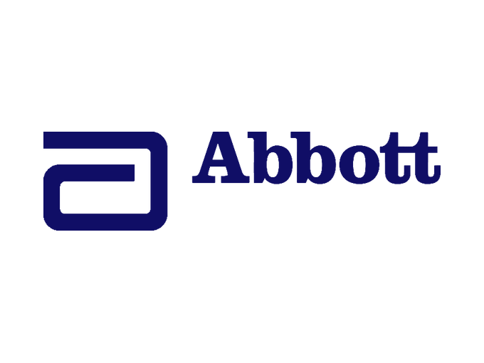 Abbott: logo en color #100E66