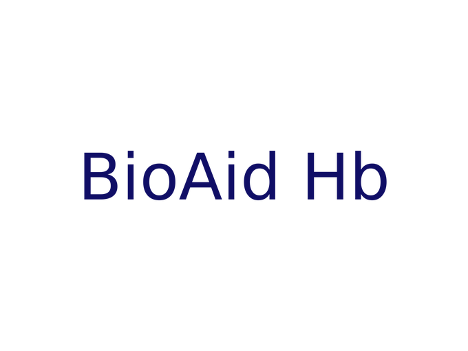 Bioaid Hb: logo en color #100E66