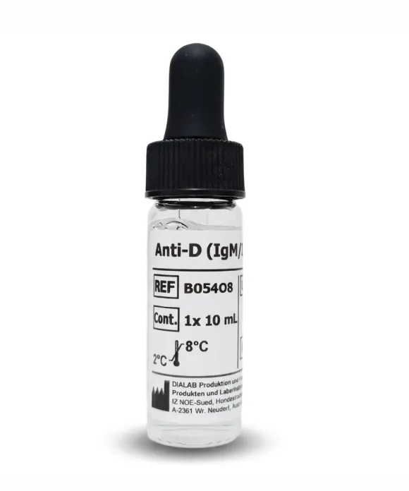 Suero Hemoclasificador Anti-D Dialab
