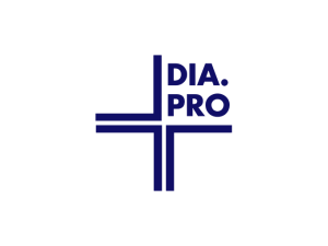 DIAPRO: logo en color #100E66