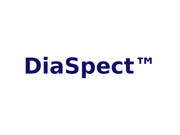 DiaSpect: logo en color #100E66