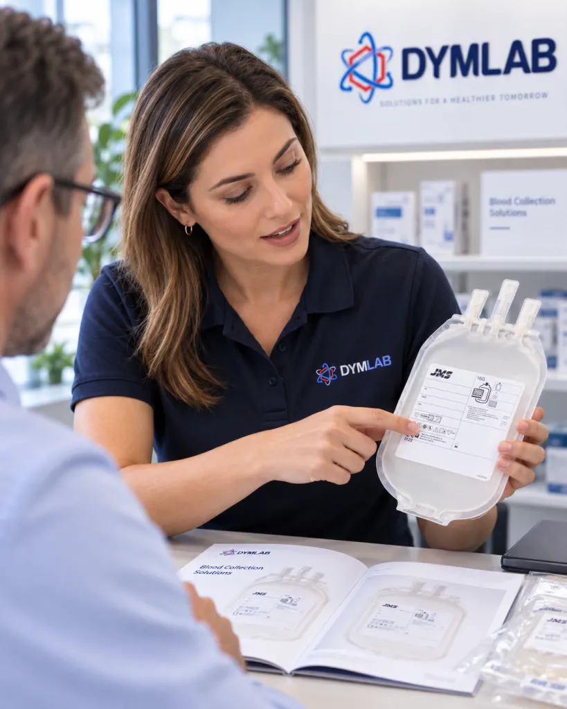 Asesoría especializada de Dymlab para bancos de sangre y laboratorios clínicos