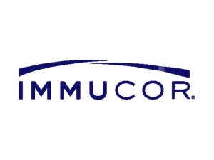 Immucor: logo en color #100E66