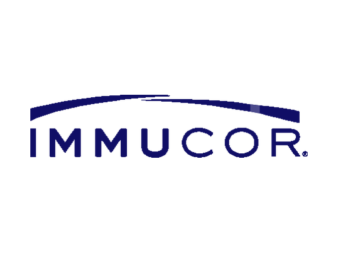 Immucor: logo en color #100E66