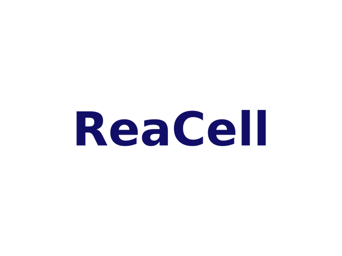 ReaCell: logo en color #100E66