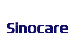 Sinocare: logo en color #100E66