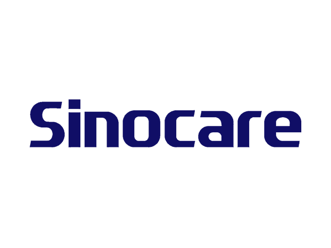 Sinocare: logo en color #100E66